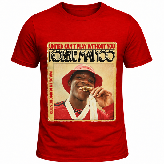 United Can't Play Without Mainoo T-Shirt