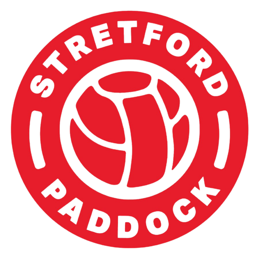 Stretford Paddock Pin Badge