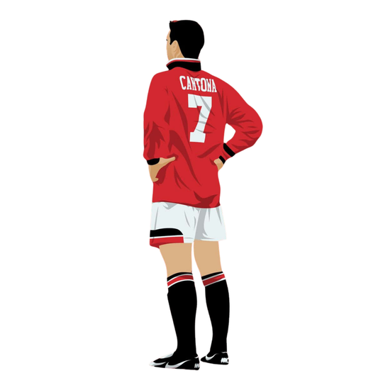 Cantona Pin Badge