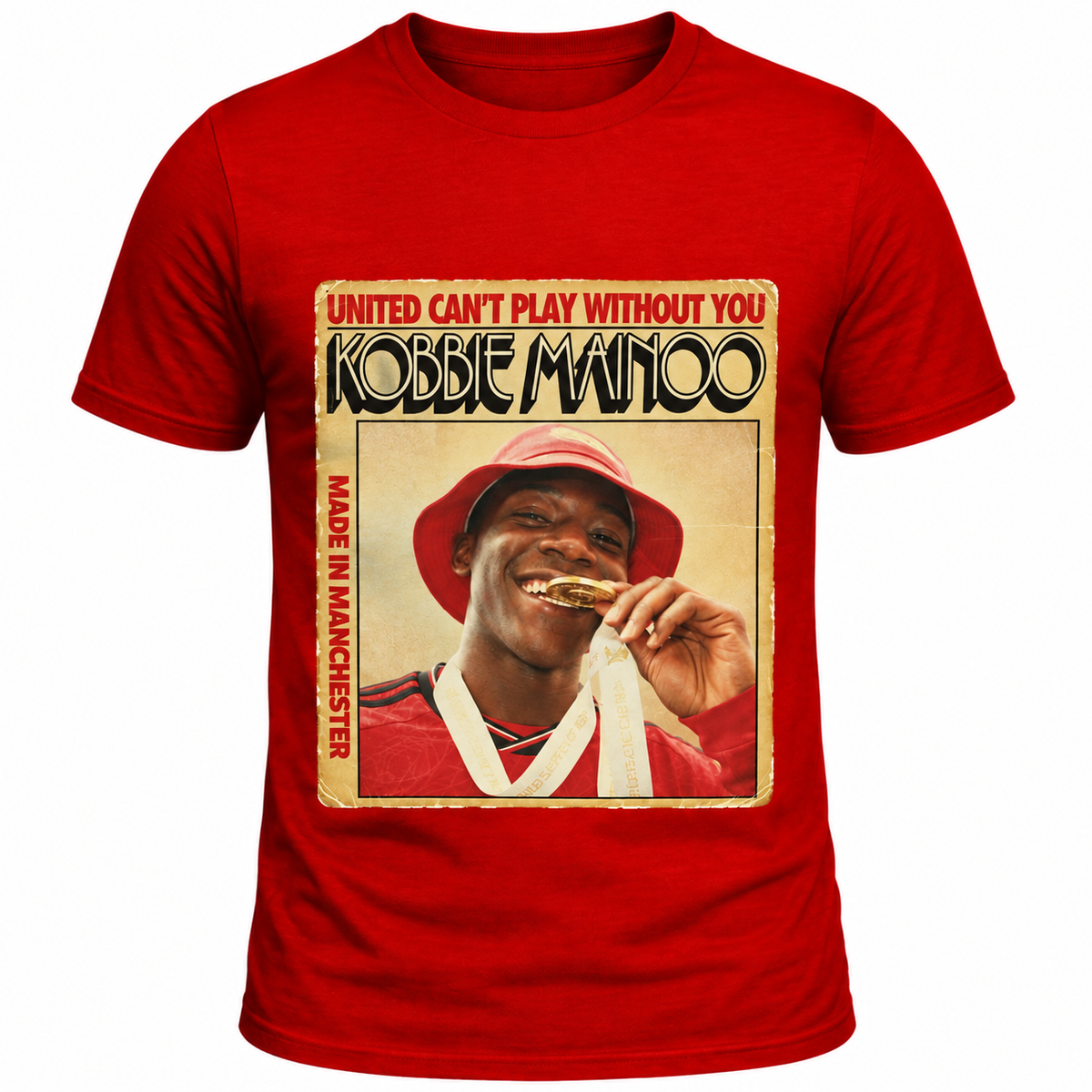 United Can't Play Without Mainoo T-Shirt